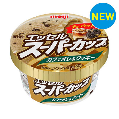 明治　エッセルスーパーカップ　カフェオレ＆クッキー　200ｍｌ