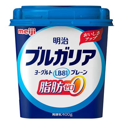 明治　ブルガリアヨーグルト　LB81プレーン脂肪０　400ｇ