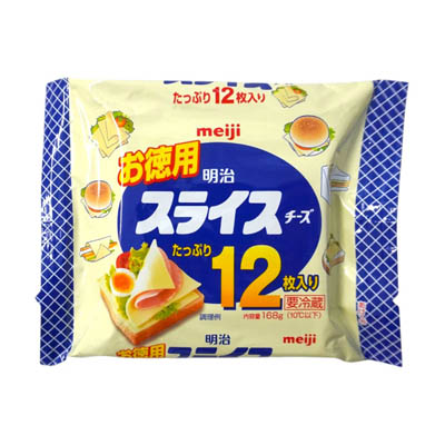 明治　お徳用スライスチーズ　12枚入