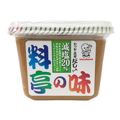 マルコメ料亭の味減塩750g