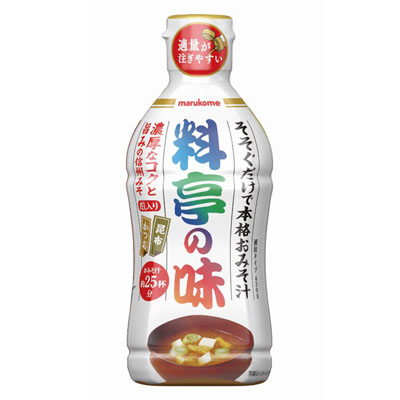 マルコメ 液みそ料亭の味430g