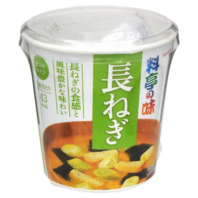 マルコメ　カップ料亭の味　長ねぎ　1食