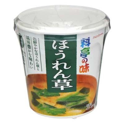 マルコメ　カップ料亭の味　ほうれん草　1食