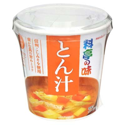 マルコメ　カップ料亭の味　とん汁　1食