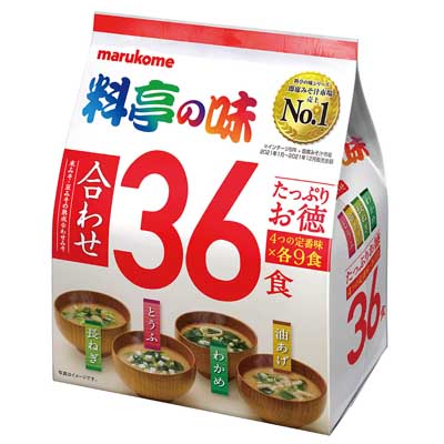 マルコメ　お徳用　料亭の味　３６食
