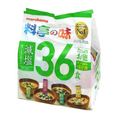 マルコメ　お徳用　料亭の味　減塩 　３６食