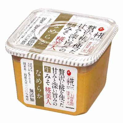 マルコメ　プラス糀　生みそ糀美人なめらか　無添加　650ｇ