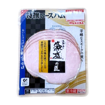 丸大食品 藻塩の匠 特撰ロースハム 50g