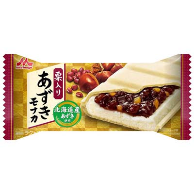 森永 栗入りあずきモナカ 120ml