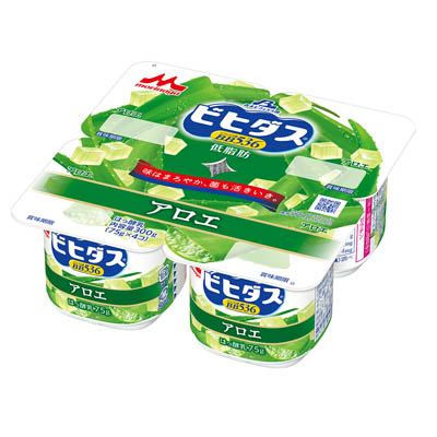 森永乳業 ビヒダス アロエヨーグルト 4個入