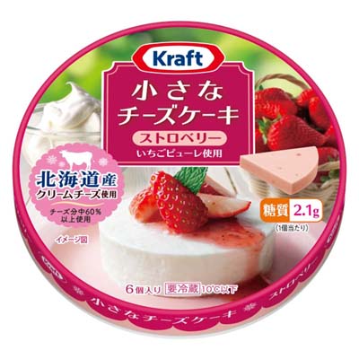 クラフト 小さなチーズケーキ ストロベリー 90g