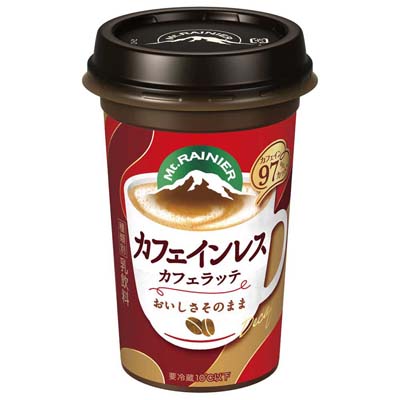 森永乳業 マウントレーニア カフェインレス カフェラッテ 240ml