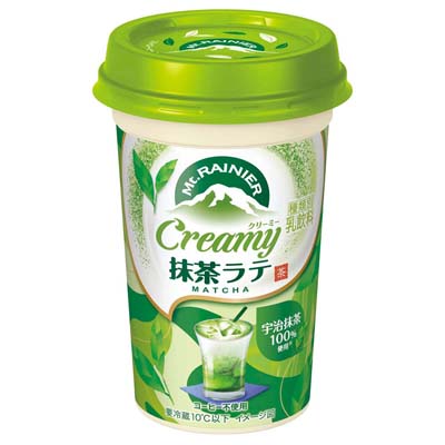 森永乳業 マウントレーニア クリーミー抹茶ラテ 240ml