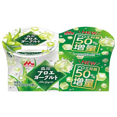 森永乳業　アロエヨーグルト　80ｇ×2個入