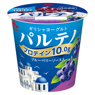 森永乳業　ギリシャヨーグルト　パルテノ　ブルーベリーソース入　108ｇ