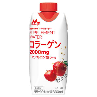 森永乳業 森永サプリメントウォーター コラーゲン 香るりんご水 330ml