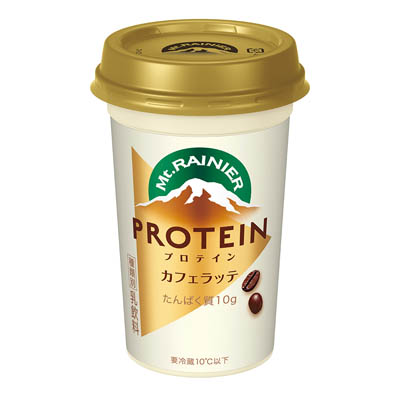 森永乳業　マウントレーニア　プロテイン　カフェラッテ　240ml