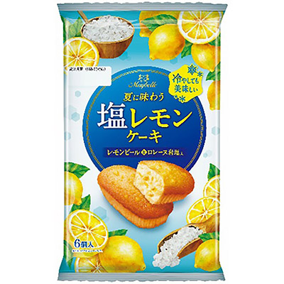 丸中 夏に味わう塩レモンケーキ 6個入