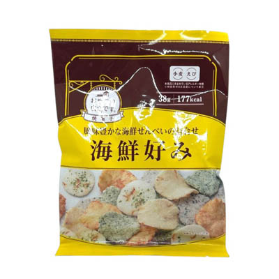 おやつの広場です。海鮮好み　３８ｇ