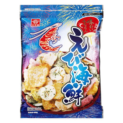 三河屋　味わい海老せん　えび海鮮　120ｇ