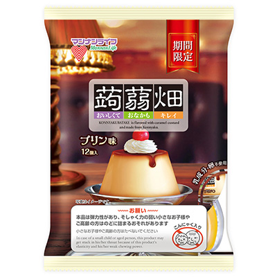 マンナンライフ 蒟蒻畑 プリン味 12個入