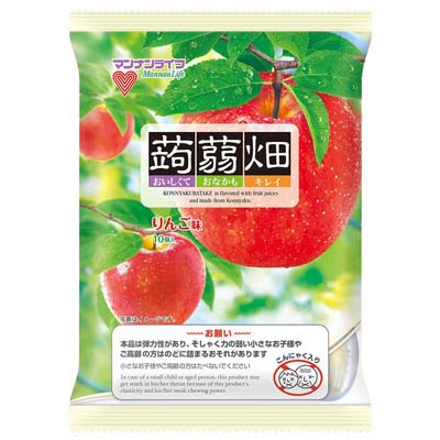 マンナンライフ 蒟蒻畑 りんご味 10個入
