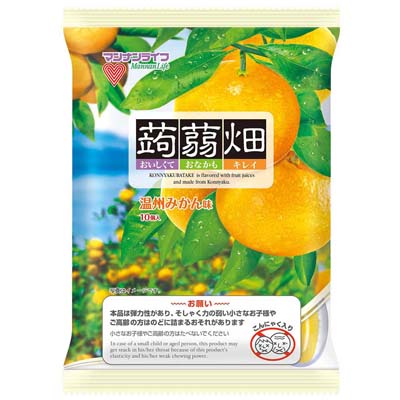 マンナンライフ 蒟蒻畑 温州みかん味 10個入