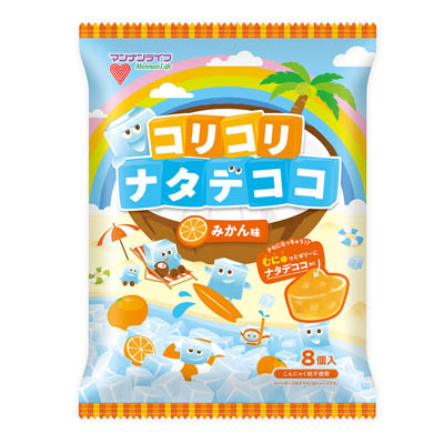 マンナンライフ　コリコリナタデココ　みかん味　8個入