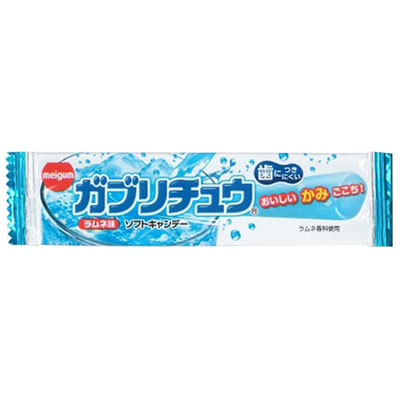 明治ガム ガブリチュウ ラムネ味 1本