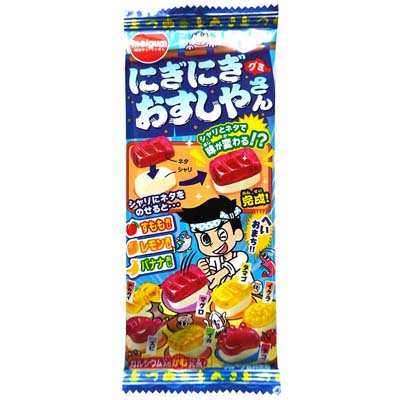 明治チューインガム にぎにぎおすしやさんグミ 21g