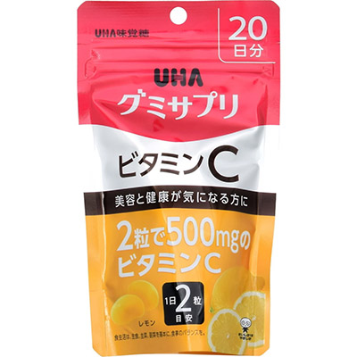 ＵＨＡグミサプリ　ビタミンＣ　２０日分