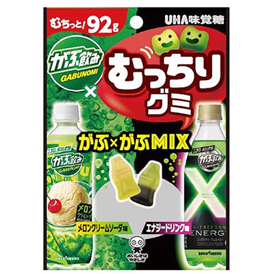 UHA味覚糖 むっちりグミ がぶ×がぶMIX 92g