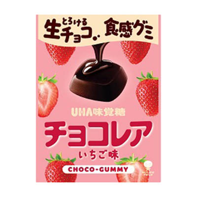 UHA味覚糖　チョコレア　いちご味　40ｇ