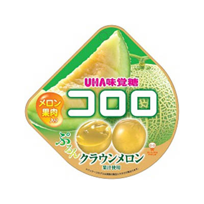 UHA味覚糖　コロロ　クラウンメロン　40ｇ