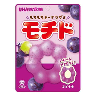 UHA味覚糖 モチド ぶどう味 40g