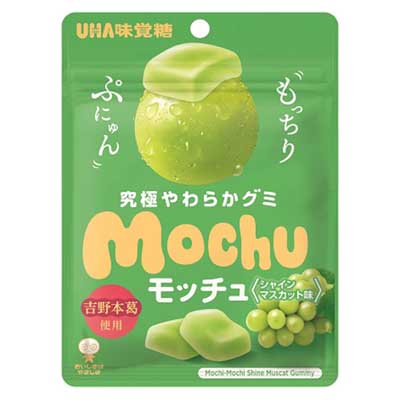 味覚糖　モッチュ　シャインマスカット味　45ｇ