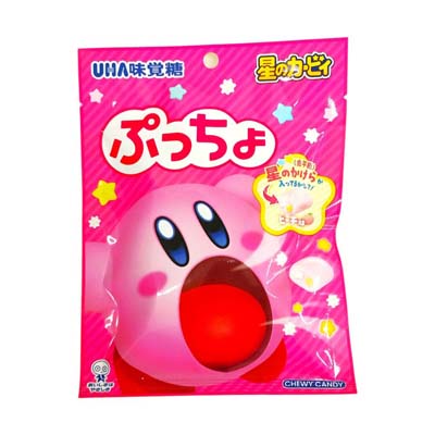 味覚糖　ぷっちょ　袋　カービィ　５２ｇ