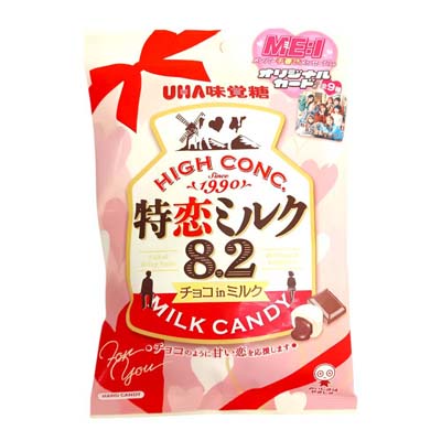 味覚糖　特恋ミルク８.２チョコinミルク　６６ｇ
