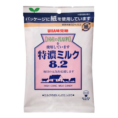 味覚糖特濃ミルク8.2袋88g
