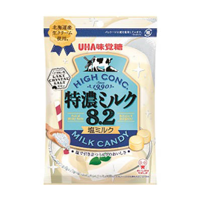 UHA味覚糖 特濃ミルク8.2 塩ミルク 75g