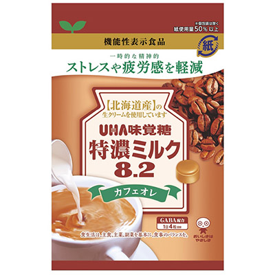UHA味覚糖 特濃ミルク8.2 カフェオレ 93g