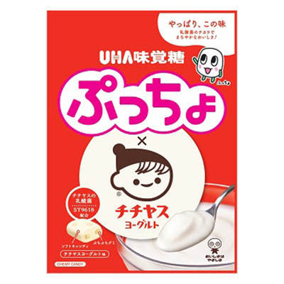 UHA味覚糖×チチヤスヨーグルト　ぷっちょ　62ｇ