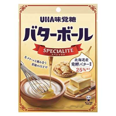 UHA味覚糖　バターボール　スペシャリテ　53ｇ