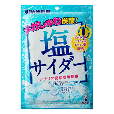 UHA味覚糖　塩サイダー　66ｇ