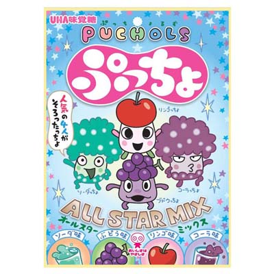 味覚糖 ぷっちょ4種アソート 88g