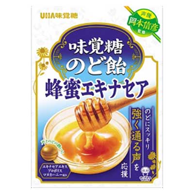UHA味覚糖　のど飴　蜂蜜エキナセア　61ｇ