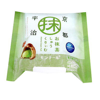 モンテール お抹茶しゅうくりぃむ 1個