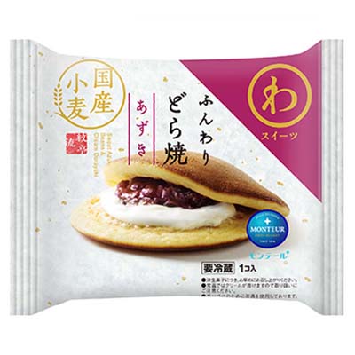 モンテール　ふんわりどら焼　あずき　1個