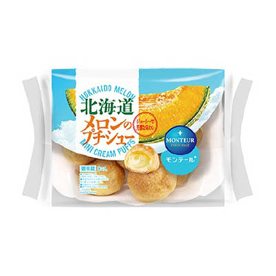 モンテール　北海道メロンのプチシュー　9個入