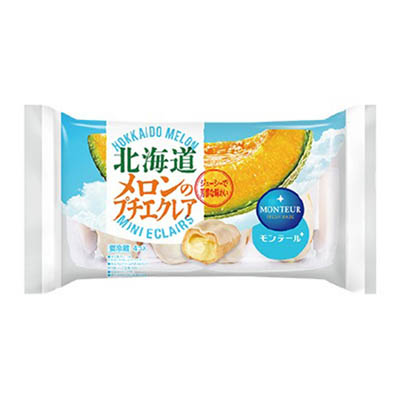 モンテール　北海道メロンのプチエクレア　4個入
